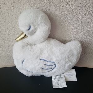 Swan Decorative Pillow